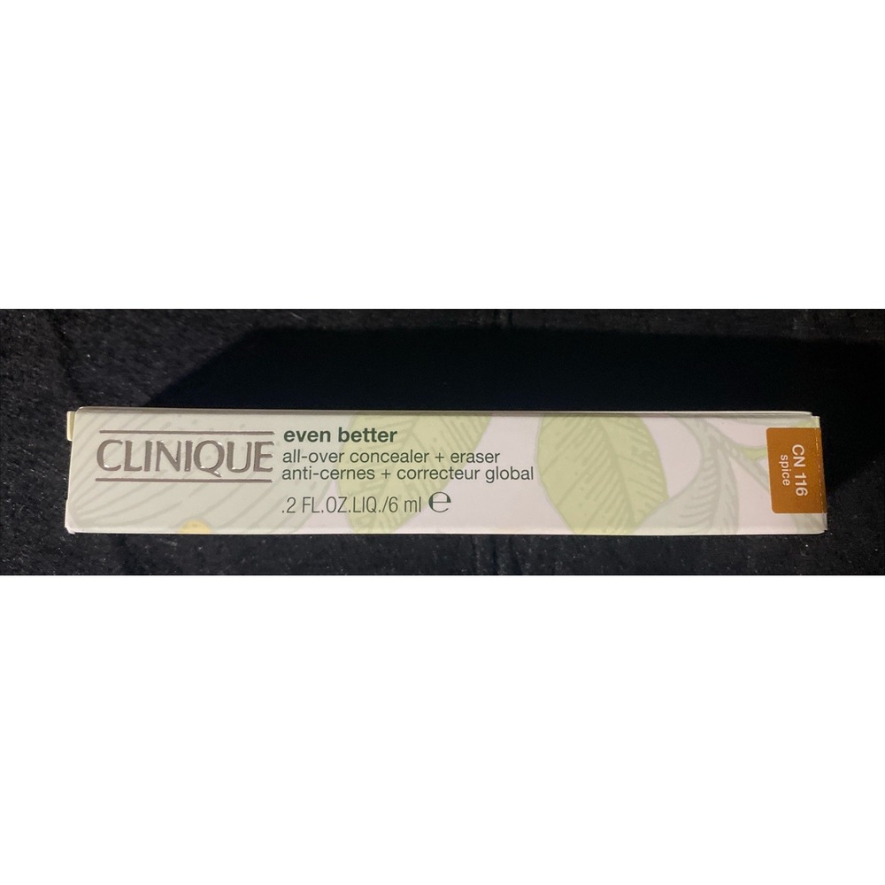 CN 116 Spice CLINIQUE EVEN BETTER ALL-OVER CONCEALER +ERASER